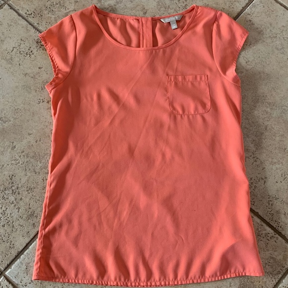 Banana Republic Peach Top XS - Picture 1 of 5